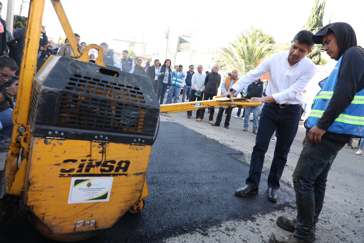 Arranca programa de Bacheo 2023 en la capital de Puebla