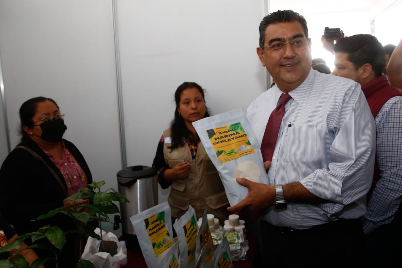 Promueve gobierno de Puebla iniciativas para fortalecer empoderamiento económico de mujeres: Sergio Salomón