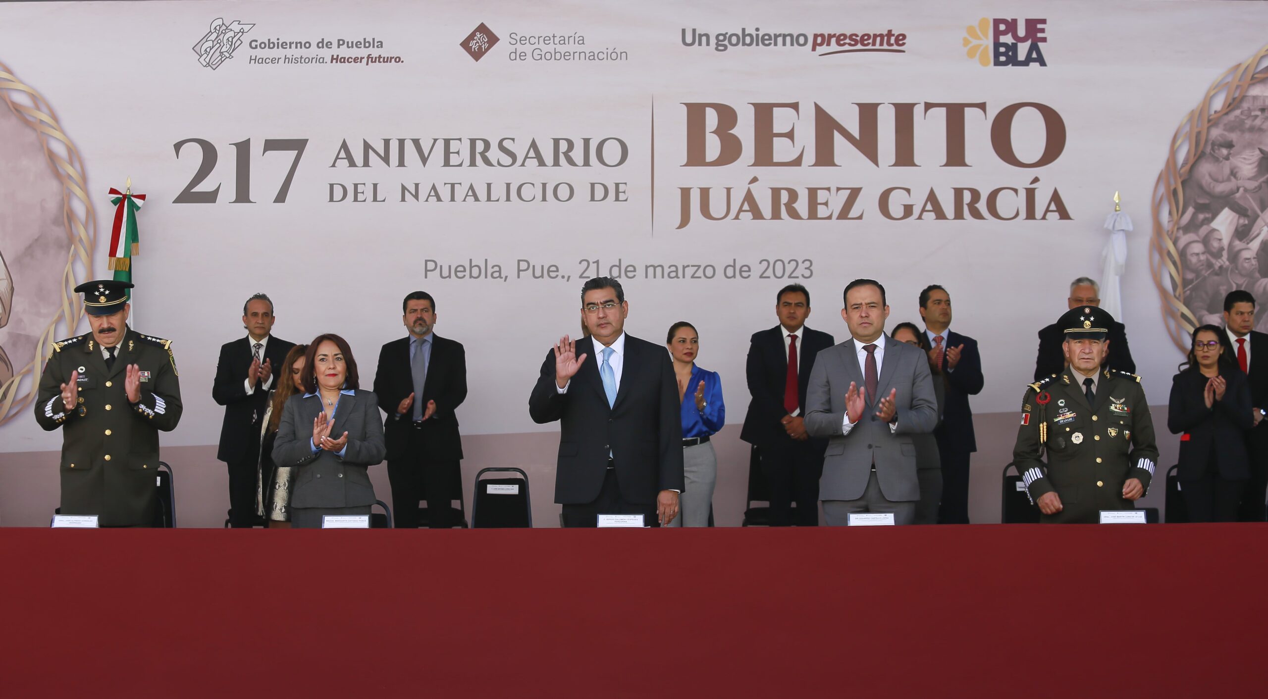 Pide Sergio Salomón Céspedes a poblanos trabajar en unidad para favorecer progreso de Puebla