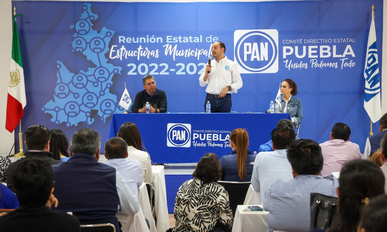 PAN Puebla, con tarea importante, trabajar para darle lo mejor a la ciudadanía: Marko Cortés