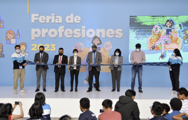 Inaugura la Rectora María Lilia Cedillo Ramírez Feria de Profesiones 2023 