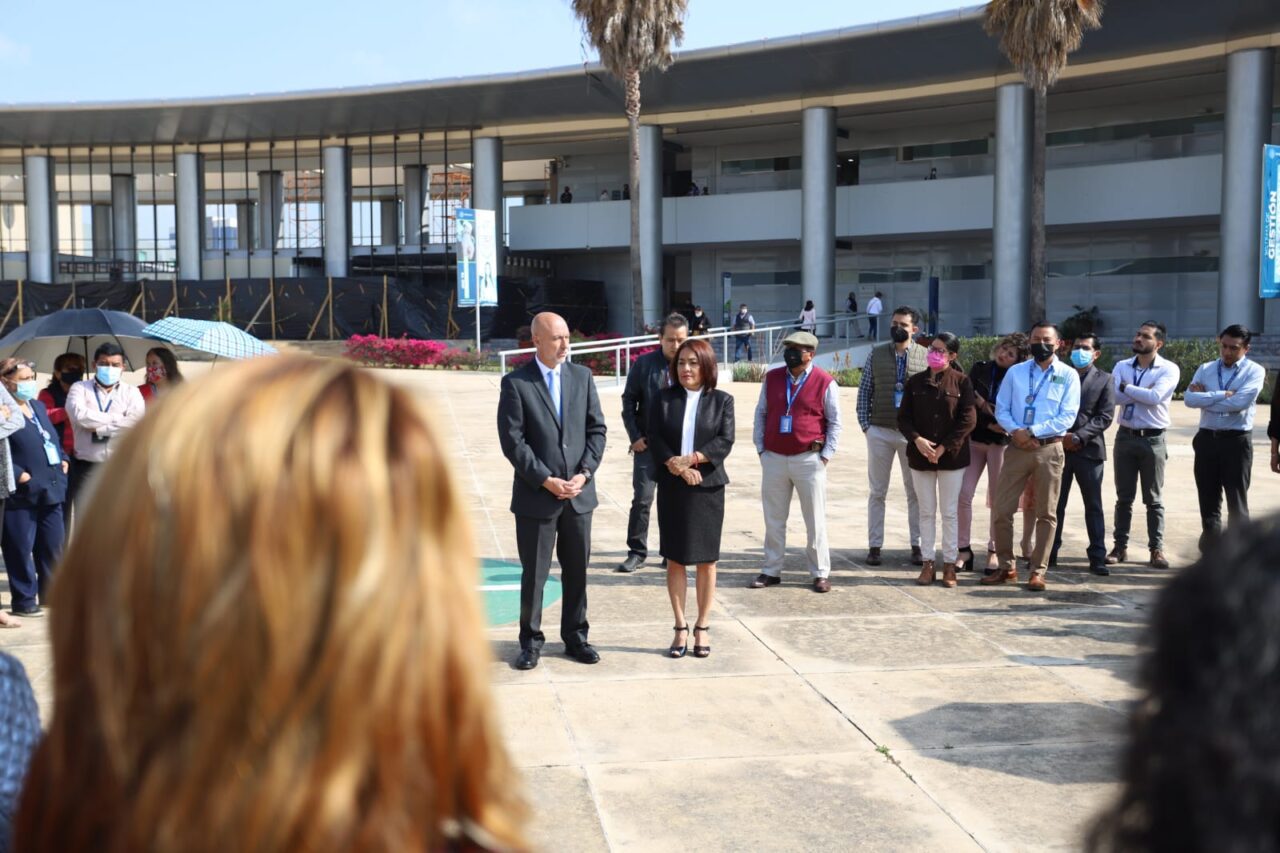 Atienden magistrados reunión de seguimiento con trabajadores