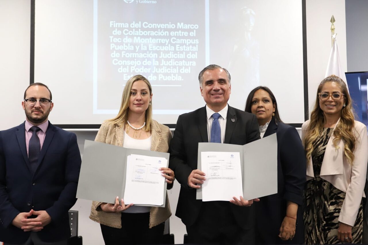 Estudiantes del Tec de Monterrey harán Servicio Social y Prácticas en el Poder Judicial de Puebla