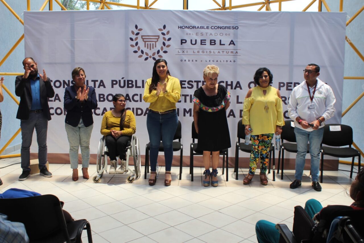 Congreso del Estado realiza proceso de consulta a Personas con Discapacidad en San Martín Texmelucan