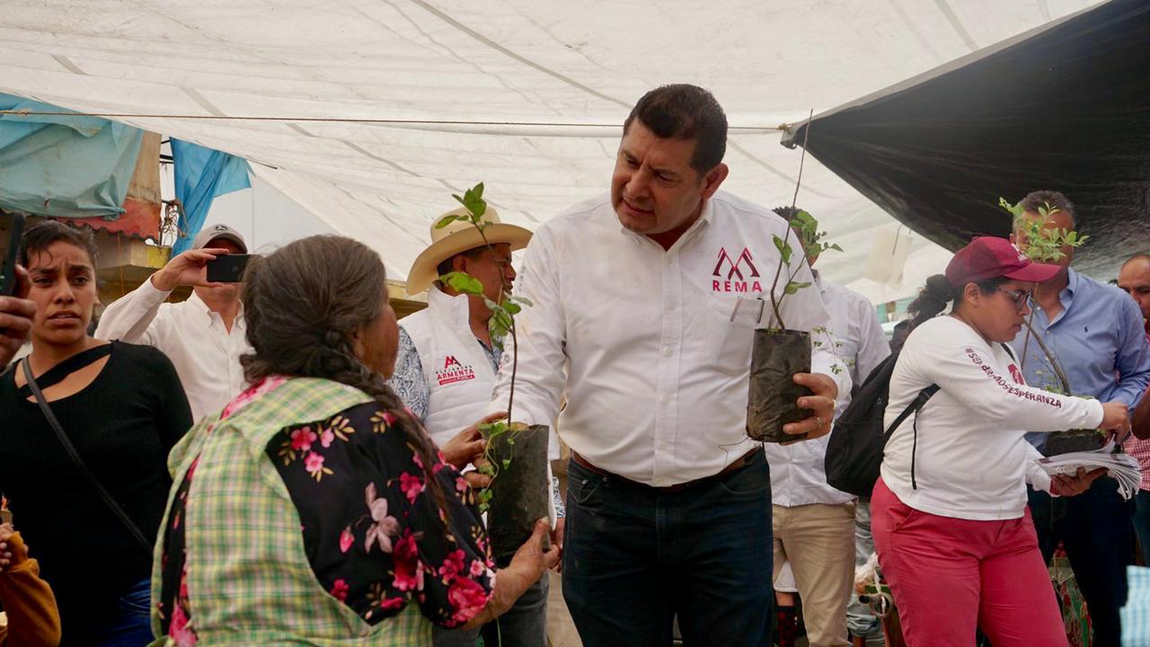 Encabezan Alejandro Armenta y Morena las preferencias en Puebla