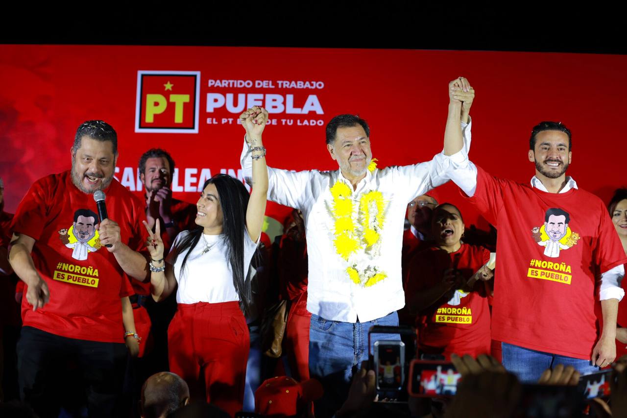 Soy el único perfil verdaderamente de izquierda, destaca Gerardo Noroña durante gira en Puebla