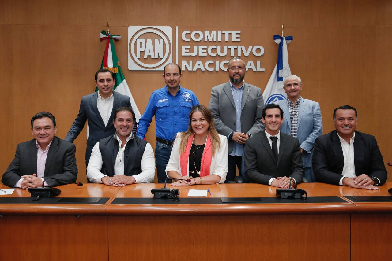 A trabajar por el PAN y Yucatán; cierran filas liderazgos del estado con Dirigencia Nacional