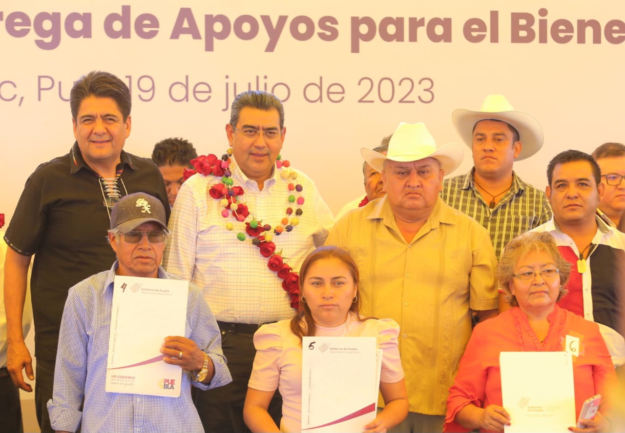 Comprometido Gobierno de Puebla con mejorar la calidad de vida de poblanas y poblanos: Sergio Salomón
