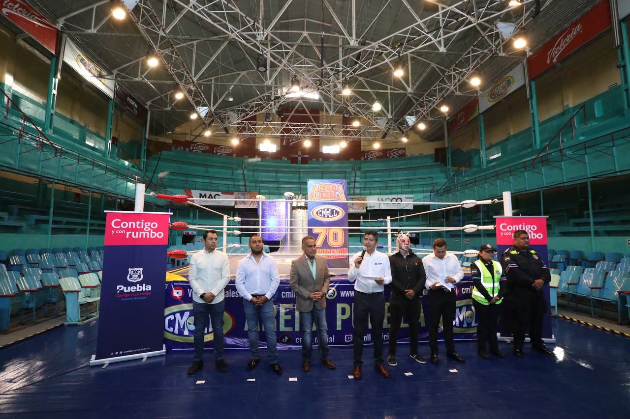 Cumple Arena Puebla 70 años de espectáculos y entretenimiento