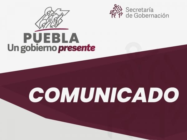 Informa Gobierno de Puebla que no hay cambio de domicilio de las instalaciones físicas de la Oficina Registral del Registro Público de la Propiedad