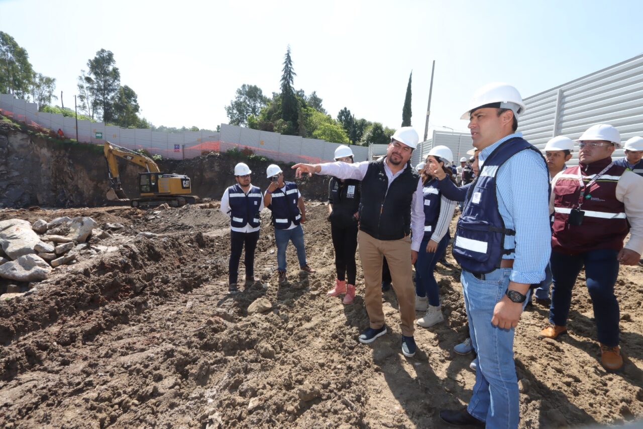 Avanza en tiempo y forma la primera fase de la Nueva Sede del Congreso del Estado –