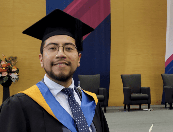 Egresado de la BUAP es reconocido por la Universidad de Cranfield, en Reino Unido, por mérito académico