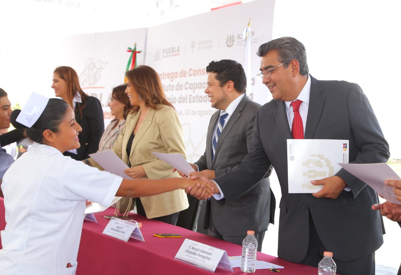 Garantiza gobierno de Puebla igualdad y capacitación para el trabajo