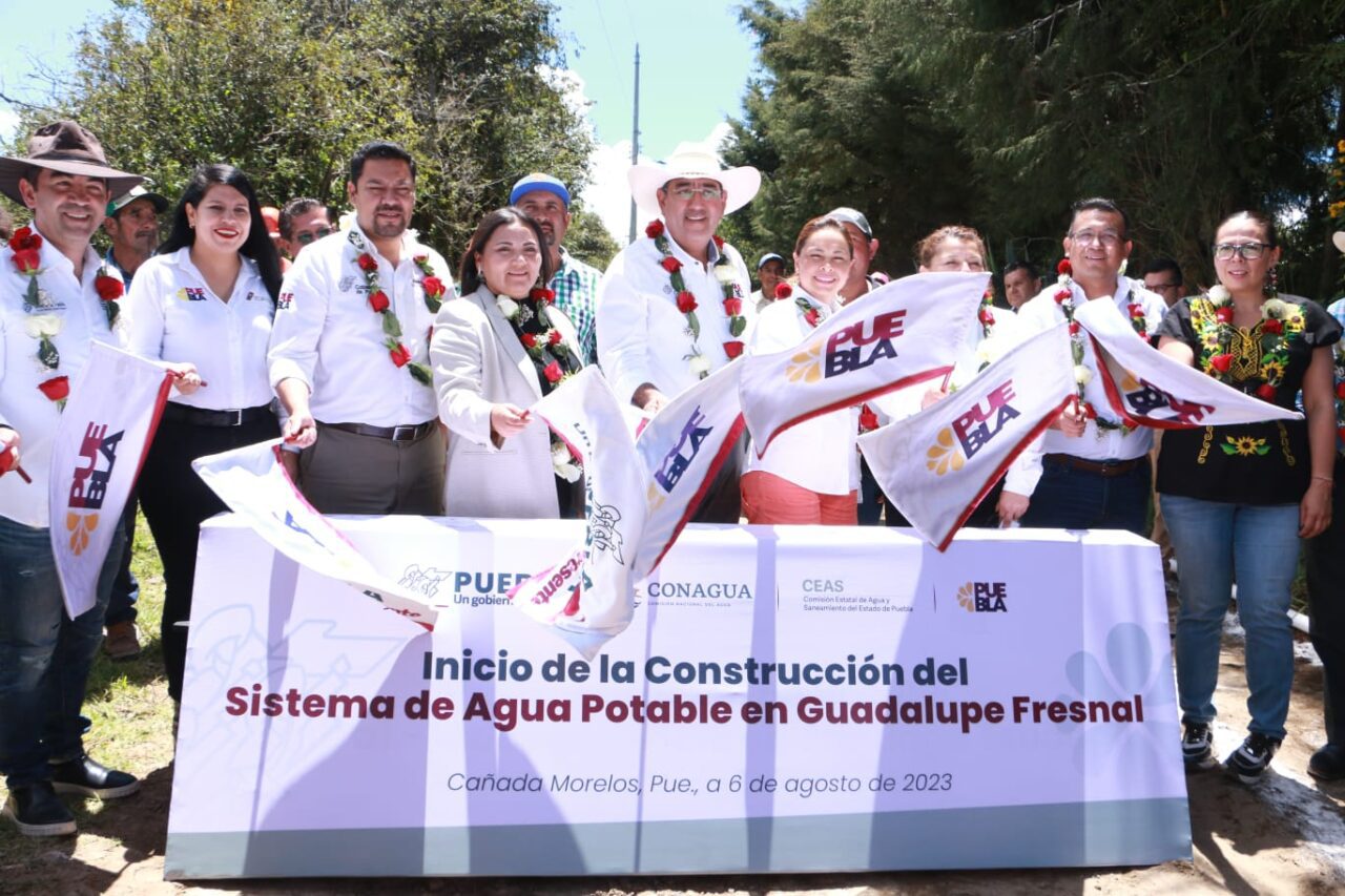 Con sistema de agua potable, Gobierno Estatal eleva calidad de vida en Cañada Morelos