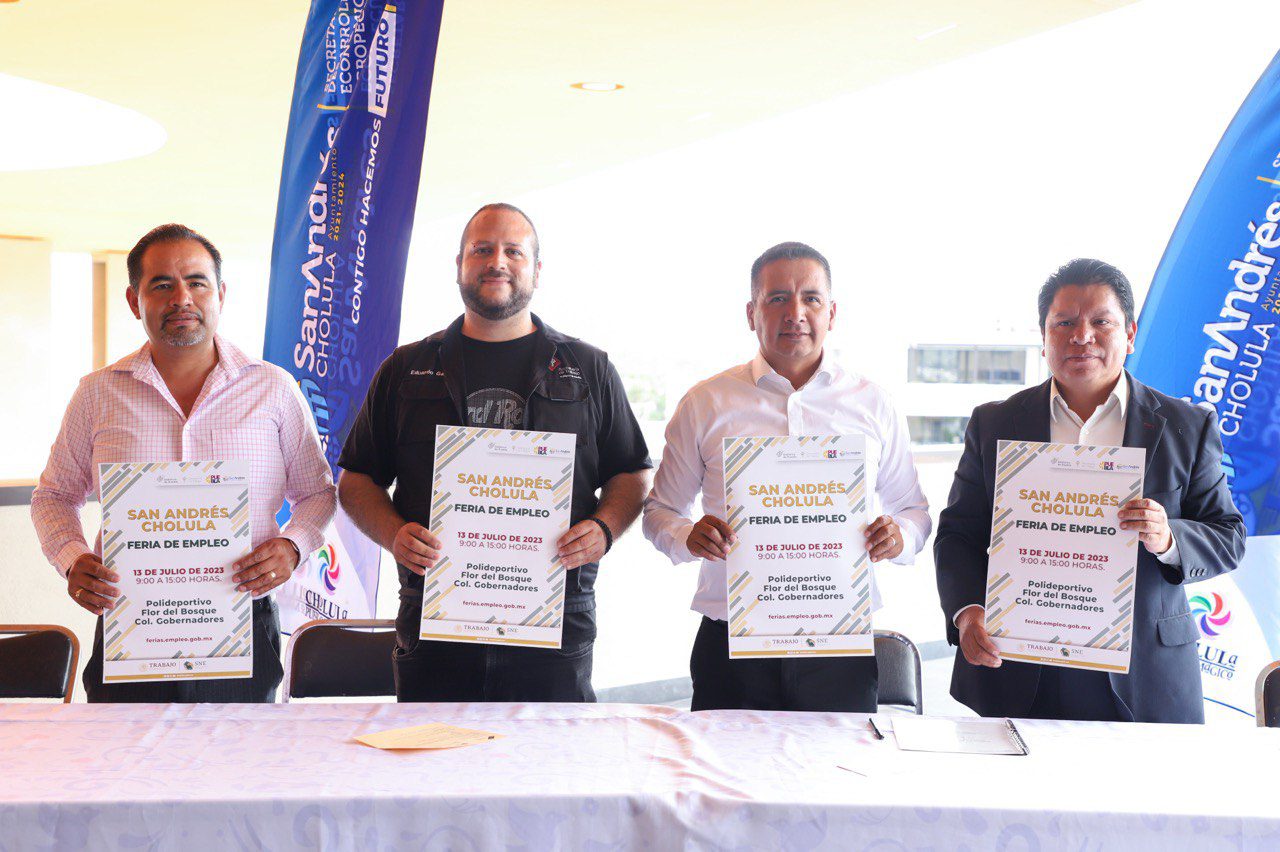 Llega la Segunda Feria del Empleo a San Andrés Cholula