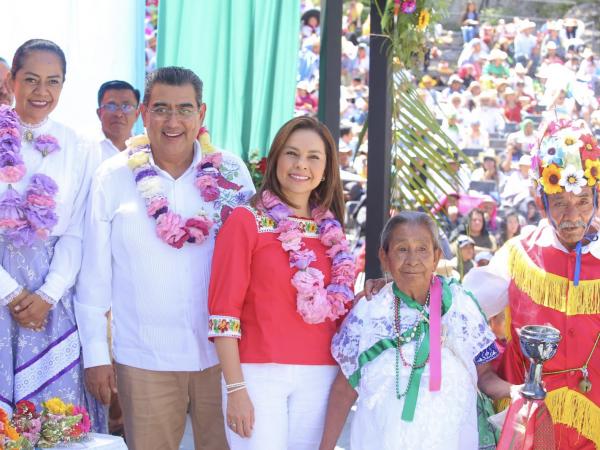 Impulsa gobierno estatal nueva política cultural; Sergio Salomón encabeza el Huey Atlixcáyotl 2023