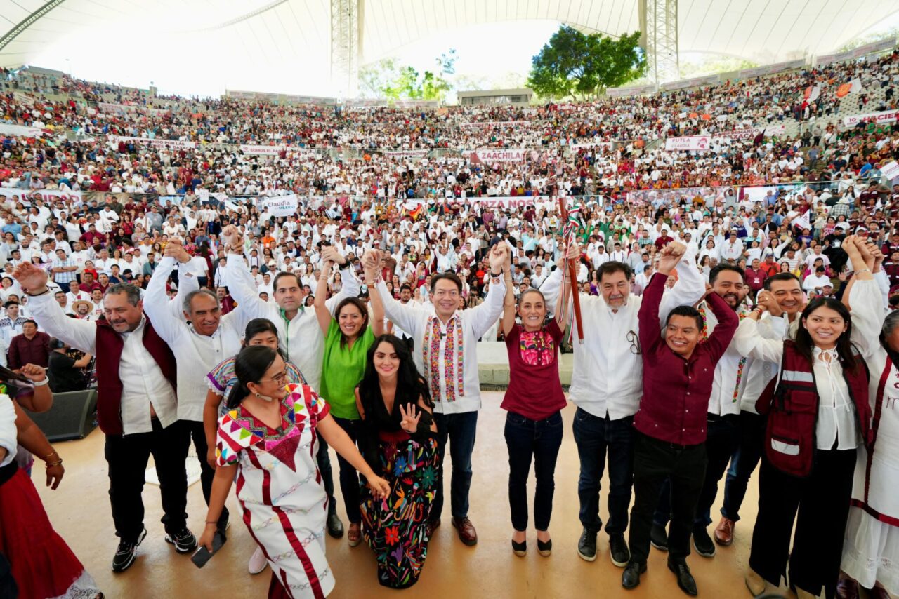 Mario Delgado llama a la unidad del movimiento de transformación desde Oaxaca