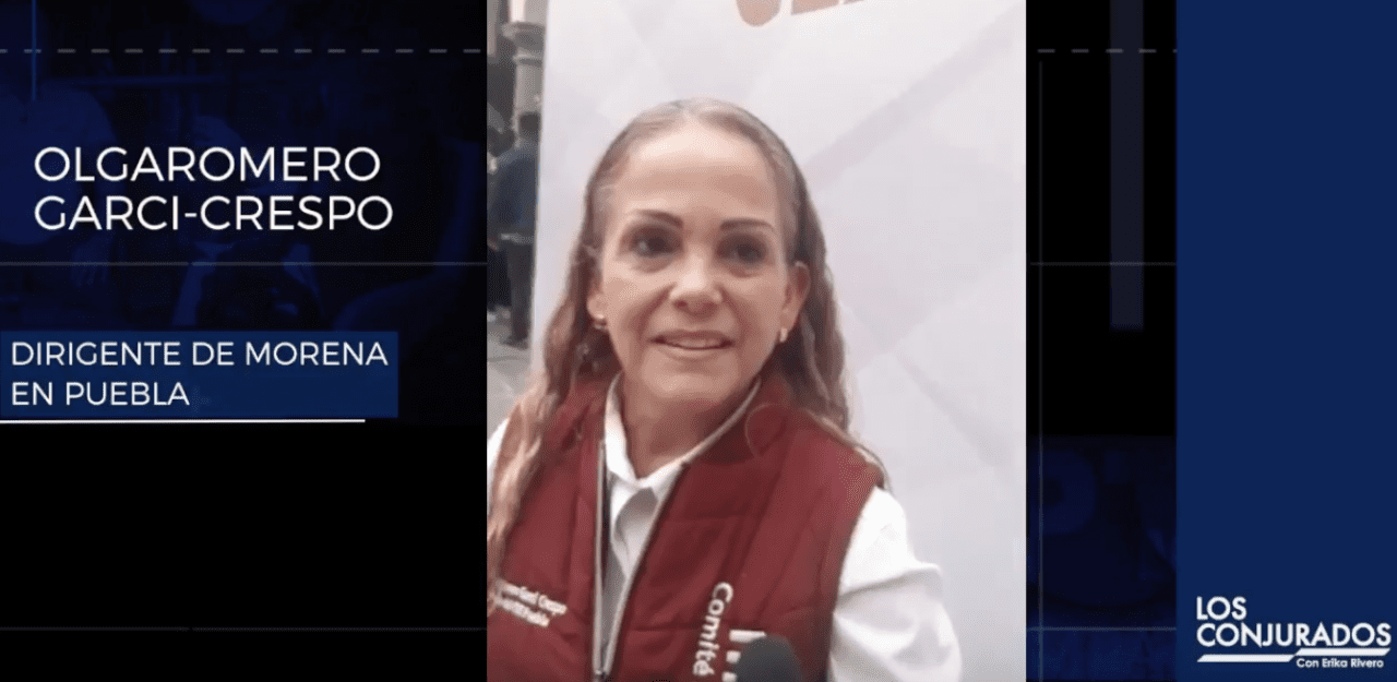 Que mujeres levanten la mano para la gubernatura de Puebla por Morena : Olga Lucía Romero