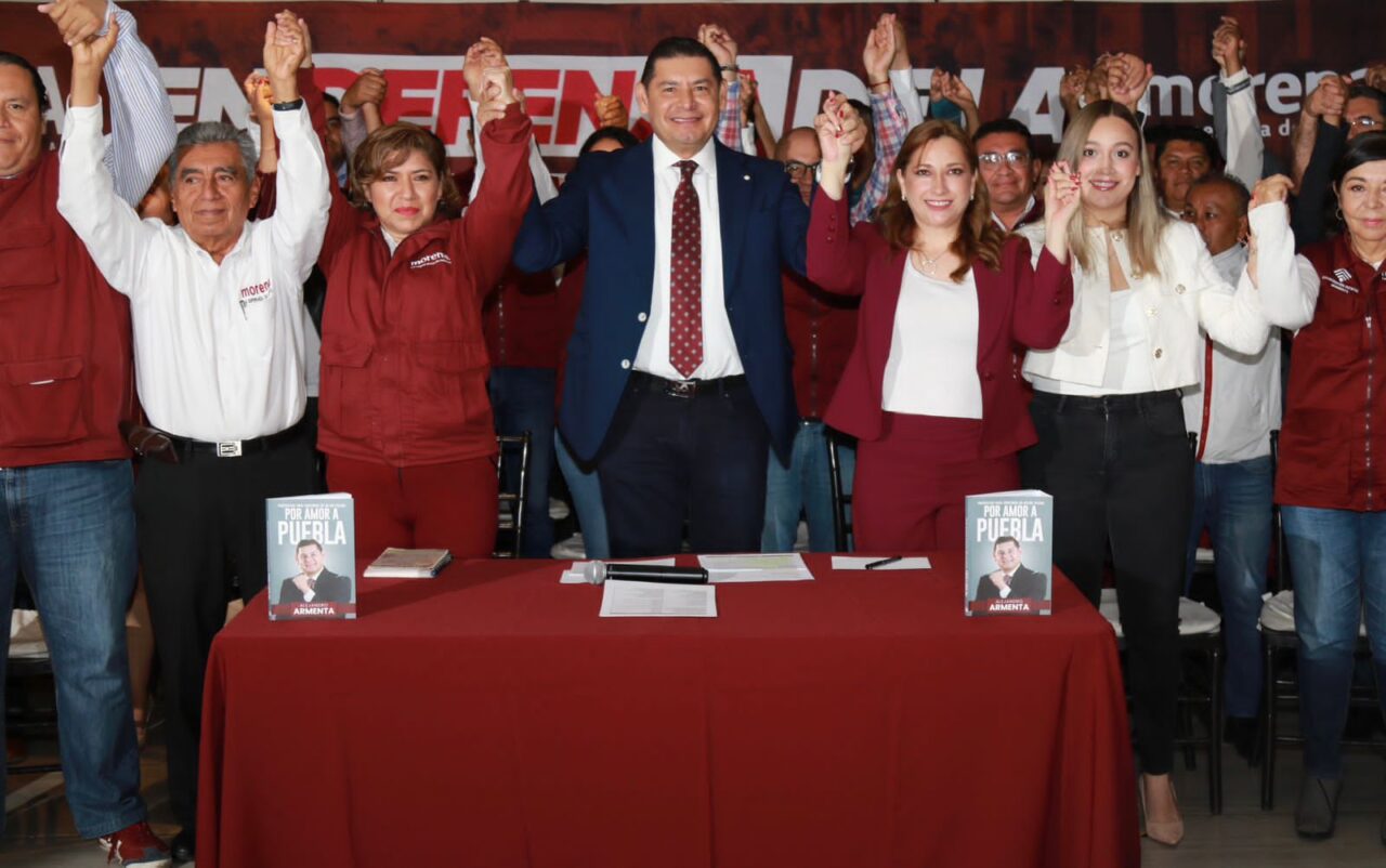 Se registra Armenta para la Coordinación del Comité Estatal de la Defensa de la 4T en Puebla
