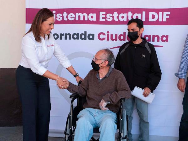 Con “Jornada Ciudadana”, SEDIF mejora calidad de vida de personas con discapacidad
