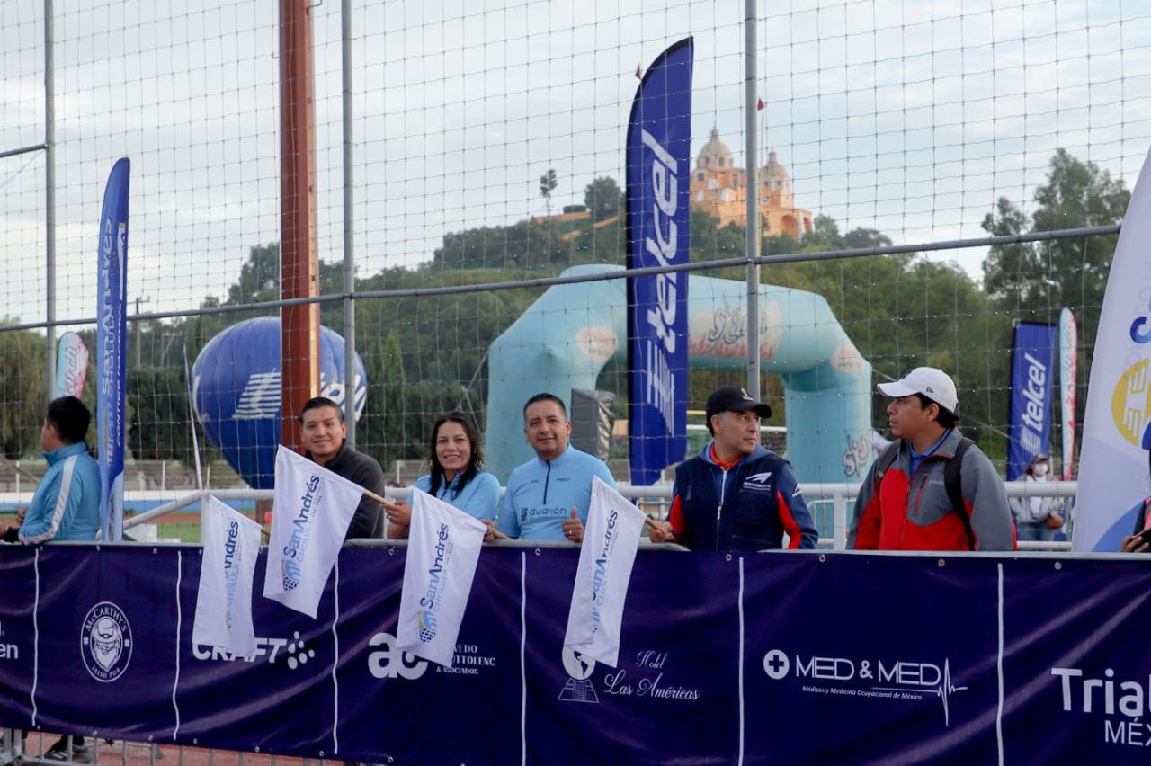 Con Éxito San Andrés Cholula Realizó el Duatlón 2023