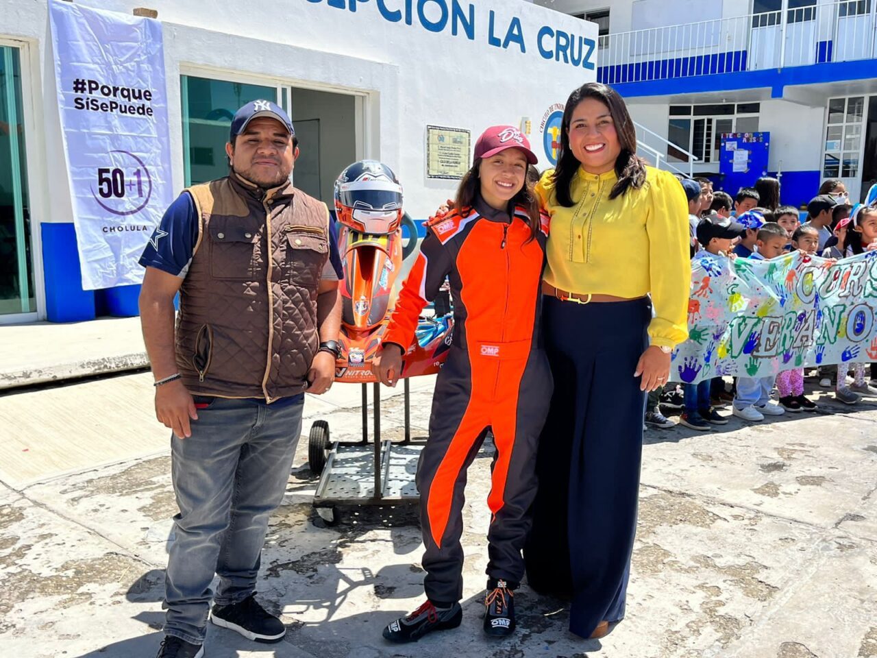 La Regidora Berenice Porquillo Motiva a la Niñez Sanandreseña a Cumplir sus Sueños