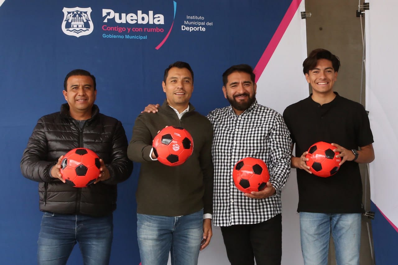 Presenta Ayuntamiento de Puebla el Torneo Municipal de Fut – 7