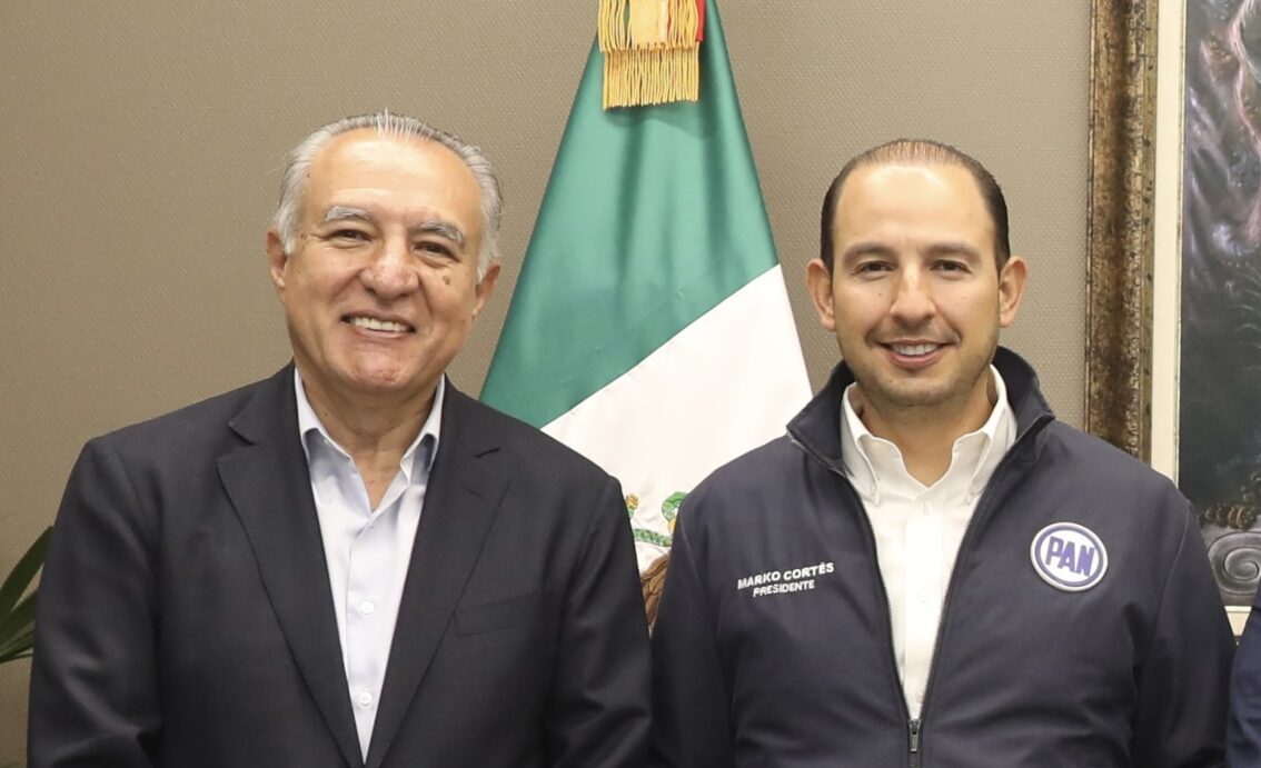Reconoce presidente del PAN trabajo de Marco Adame en Guanajuato y lo designa como coordinador de la precampaña a gobernador en Puebla