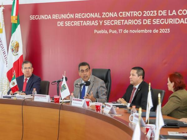 Cooperación y coordinación, esenciales para enfrentar a la delincuencia: Sergio Salomón