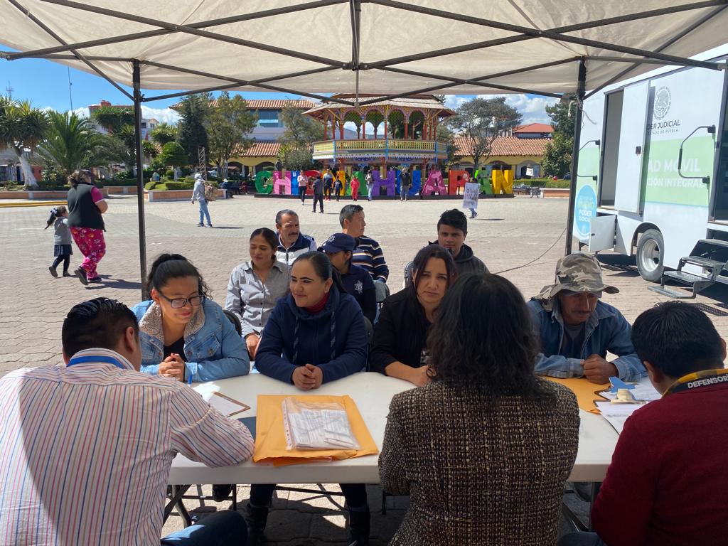 En Chignahuapan, Poder Judicial facilita asesoría jurídica gratuita