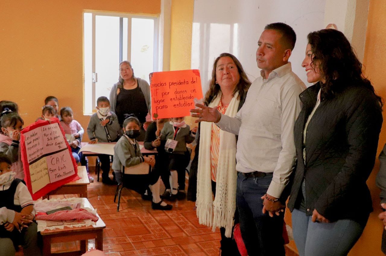 INAUGURA MUNDO TLATEHUI CAIC DE SAN LUIS TEHUILOYOCAN