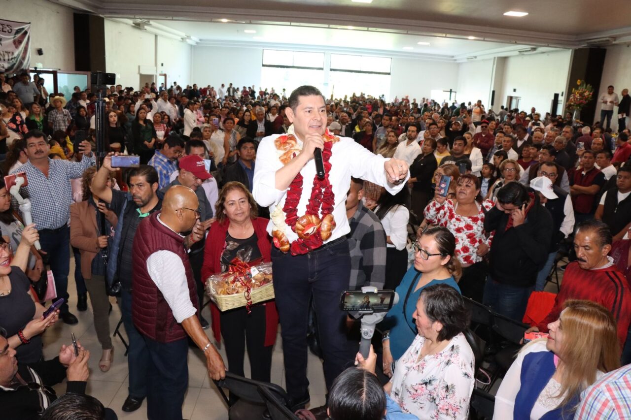 Con democracia y patriotismo, Morena se consolida hacia el 2024 refrenda Armenta desde Teziutlán