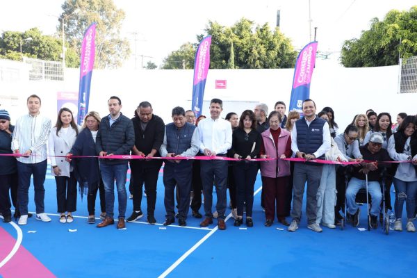 Inaugura Ayuntamiento de Puebla la rehabilitación del Deportivo Las Aves