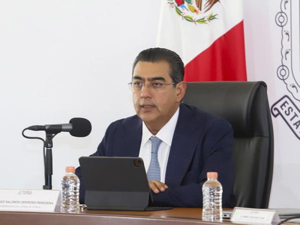 Combate Gobierno de Puebla delincuencia de manera frontal y sin titubeo