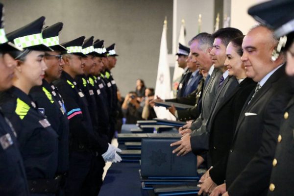 Con 61 nuevos policías, suman casi 600 los incorporados a la SSC en la capital de Puebla