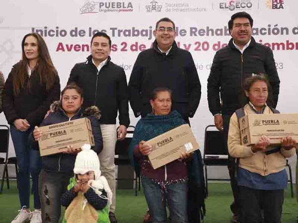 Con acciones y obras, demuestra Gobierno de Puebla que está presente en toda la entidad: Sergio Salomón