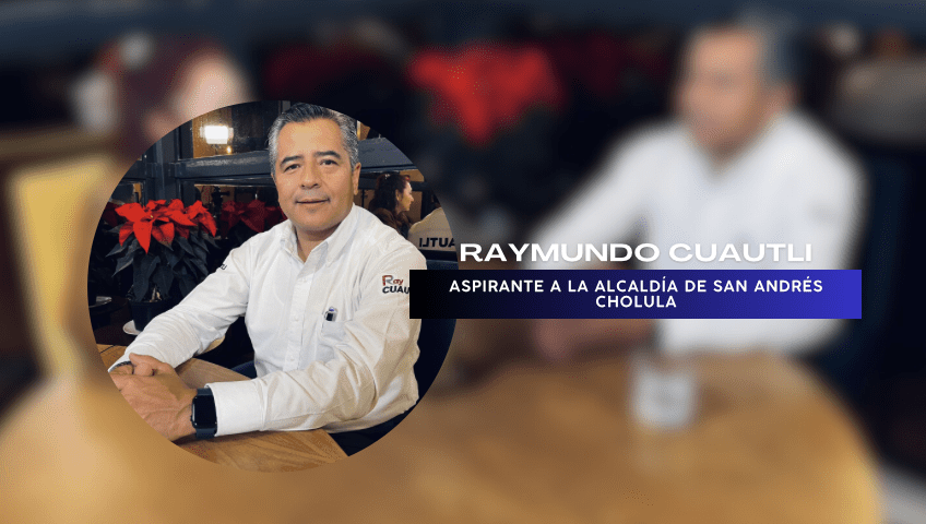 Solo un oriundo y que encaje en la clase aspiracionista ganará San Andres Cholula: Ray Cuautli