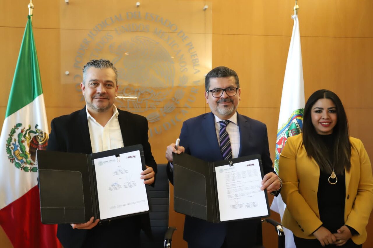 Acercarán Poder Judicial y Sicom la cultura jurídica y de impartición de justicia a la gente