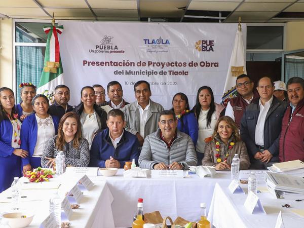 Puebla, con un gobierno presente como a nivel nacional: Sergio Salomón