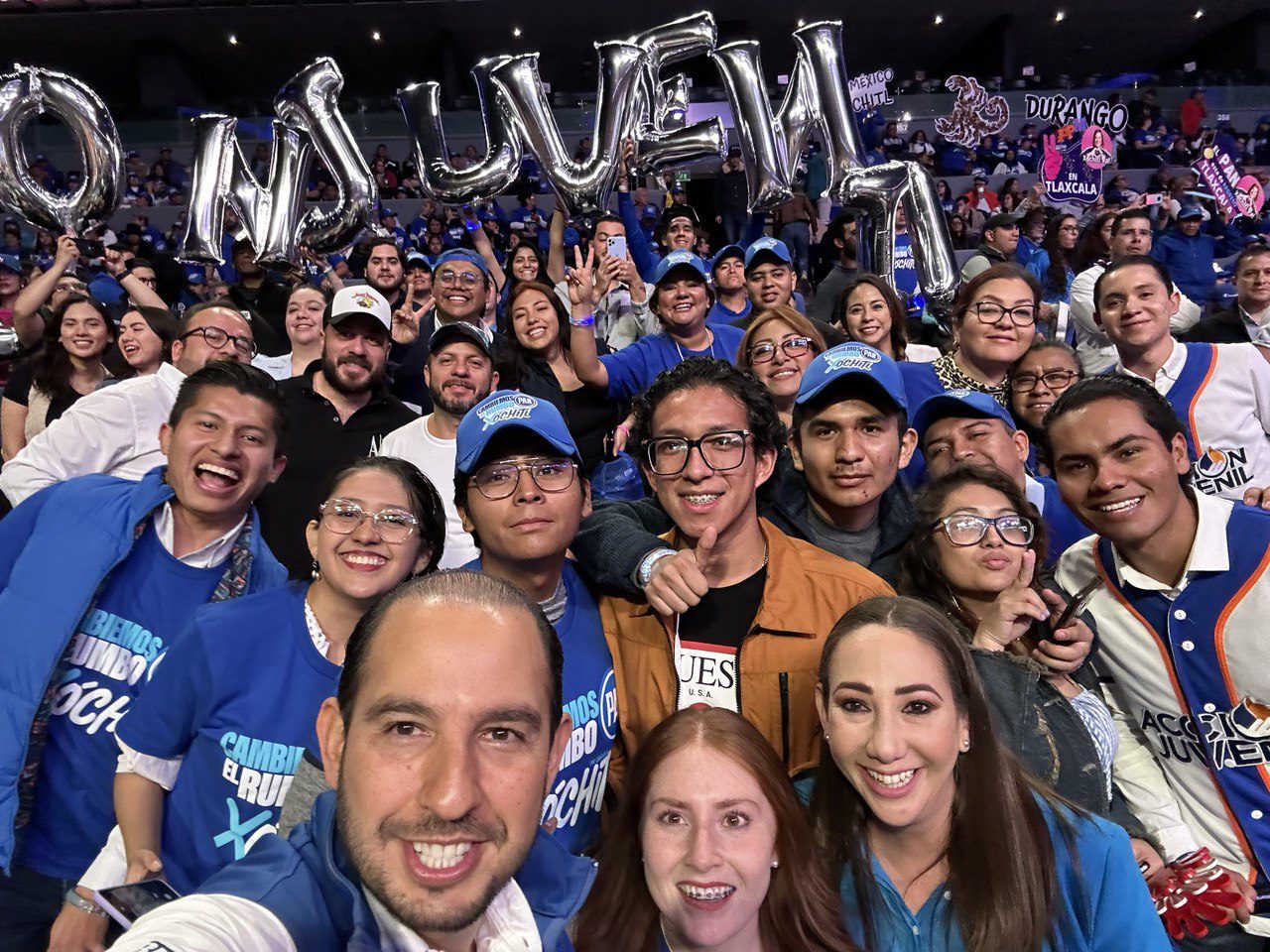 Hay unidad en la coalición Fuerza y Corazón por México y vamos a ganar la presidencia de la República: Marko Cortés