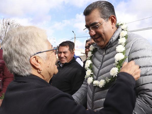 En 2024, el progreso y desarrollo colectivo continuará llegando a todo el estado: Sergio Salomón