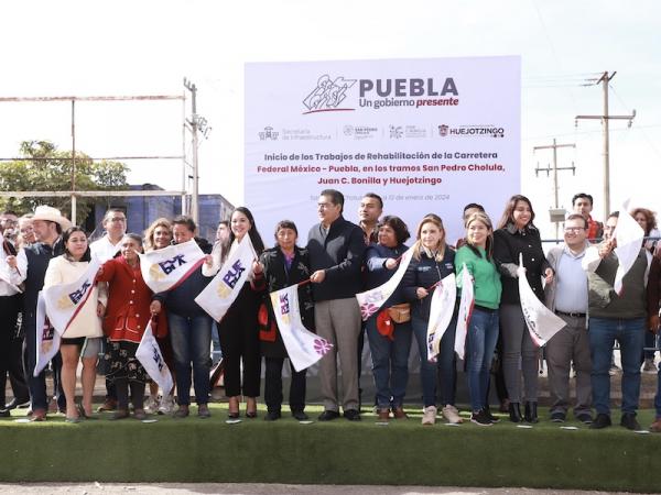 Sin descuidar seguridad pública, gobierno de Sergio Salomón inyectará más recursos en red carretera estatal 