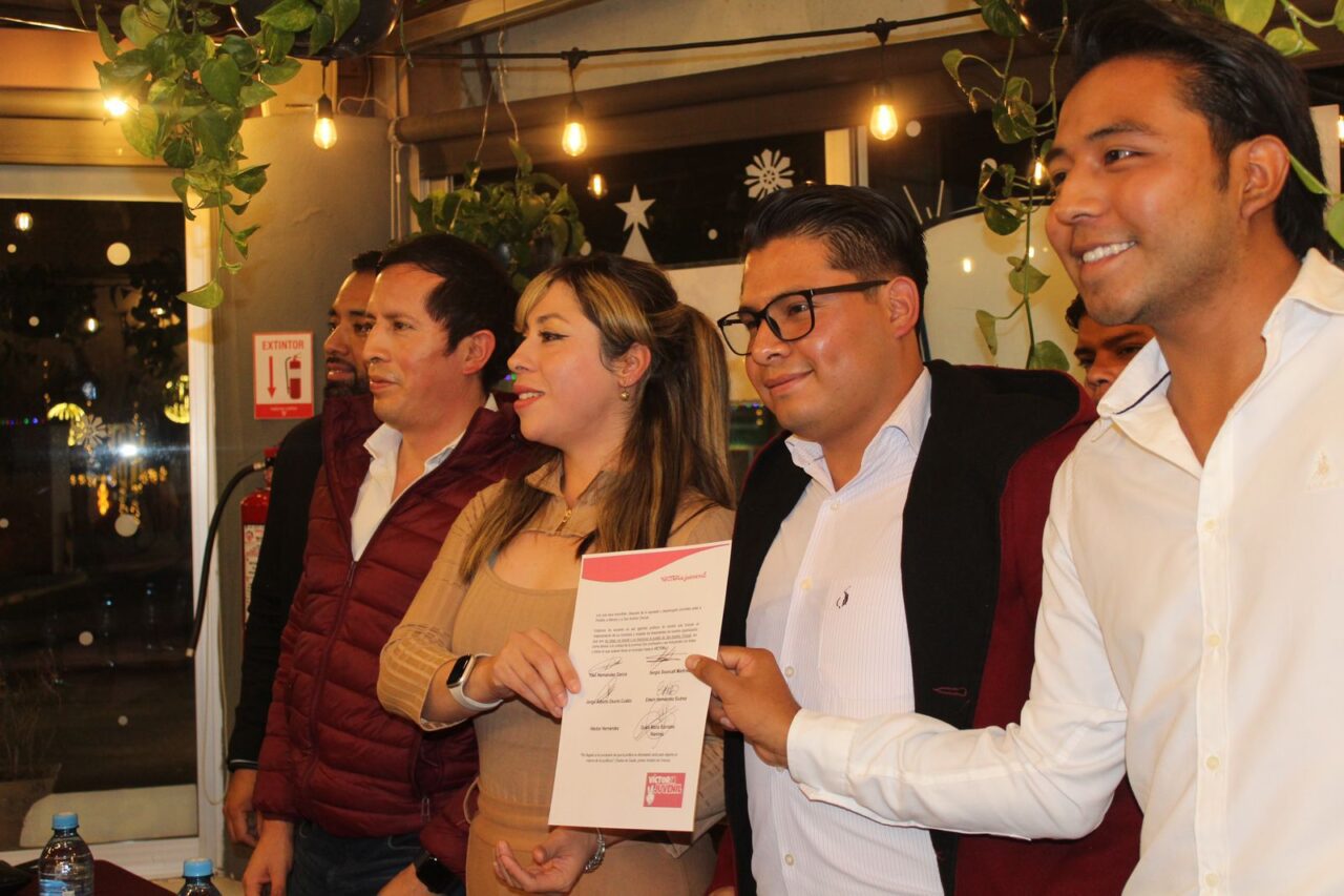 Surge el Colectivo Juvenil Sanandreseño Victoria Juvenil en apoyo de Víctor Correau Galeazzi