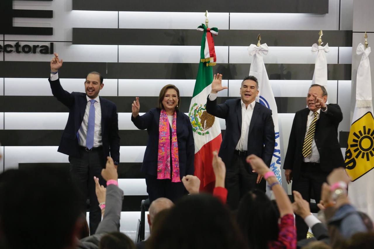 Se registra Xóchitl Gálvez como candidata presidencial de Fuerza y Corazón por México