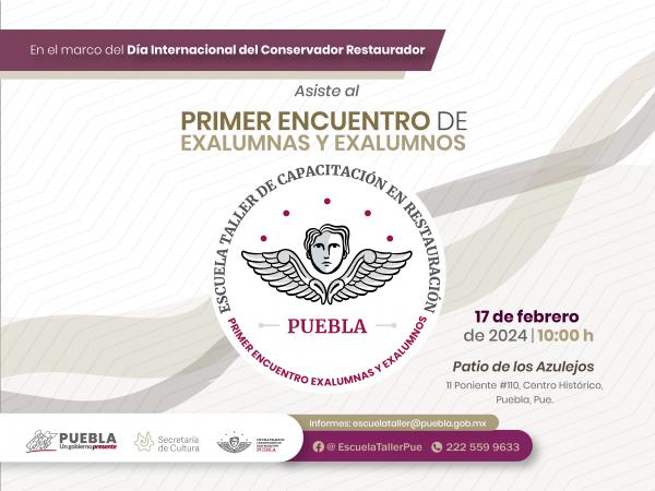 Convoca Cultura a encuentro de exalumnos de Escuela Taller de Capacitación