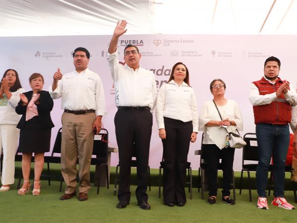 Con jornadas de servicios, Gobierno Estatal combate la desigualdad: Sergio Salomón