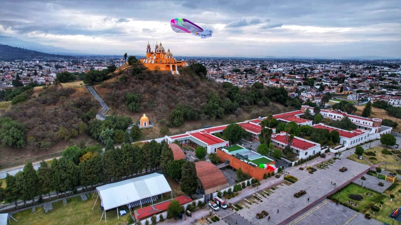 Presenta Ayuntamiento de San Andrés Cholula, la tercera edición del festival Volarte 2024