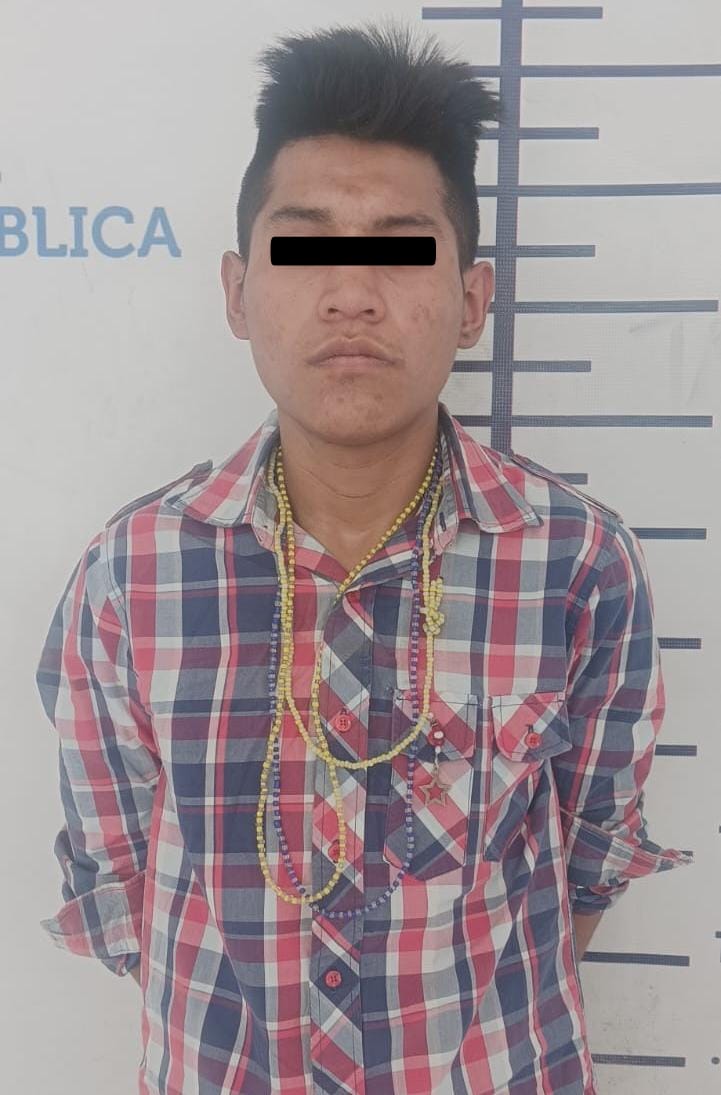 Detiene unidad canina de San Andrés Cholula a sujeto por portación de instrumento prohibido