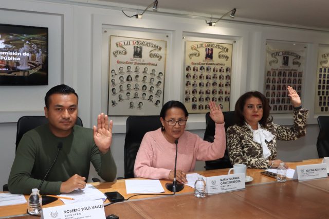 En Comisión del Congreso aprueban reformas para tener mayor control del perfil de los elementos de seguridad pública