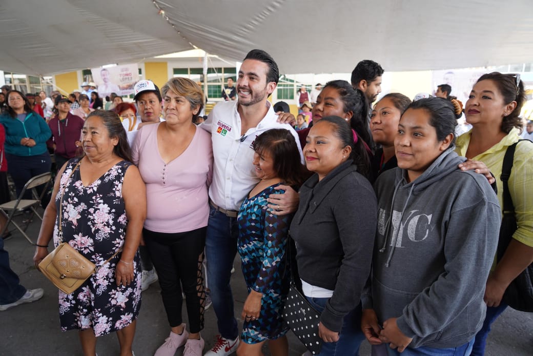 Arranca Toño López campaña de la esperanza en Guadalupe Hidalgo